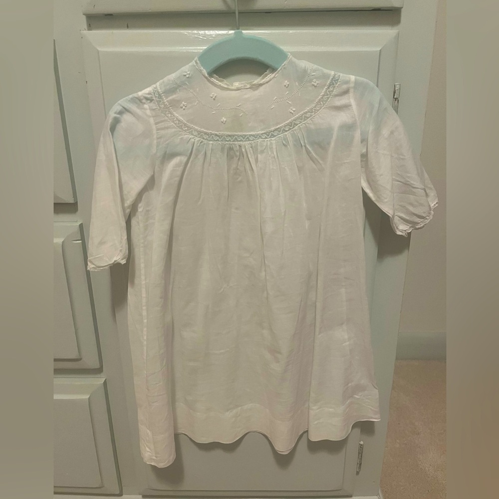 Vintage Dressing Gown- White